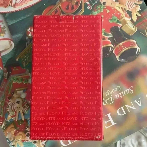 9" Candlestick Florentine Christmas Fritz & Floyd - Picture 7 of 7